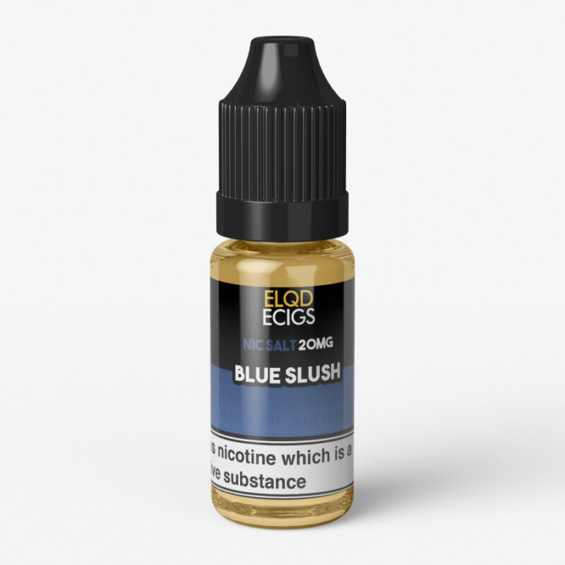 Elqd Ecigs Vape Liquid 10Ml Blue Slush 20Mg Nic Salts