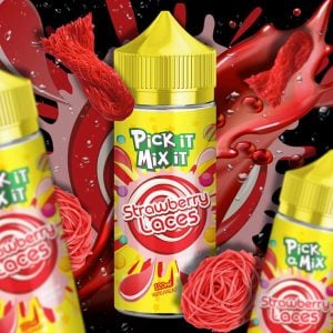 Pick It Mix It – Strawberry Laces (100ml)