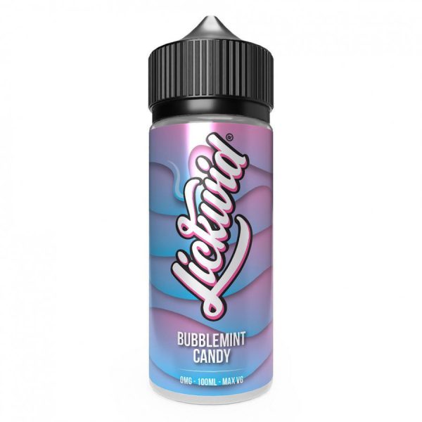 Lickwid 100Ml Bubblemint Candy Flavour Free Base