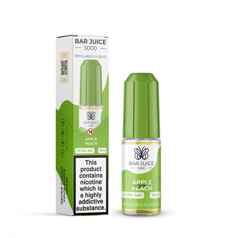 Bar Juice 5000 -10Ml Apple Peach (20Mg Nic Salt)