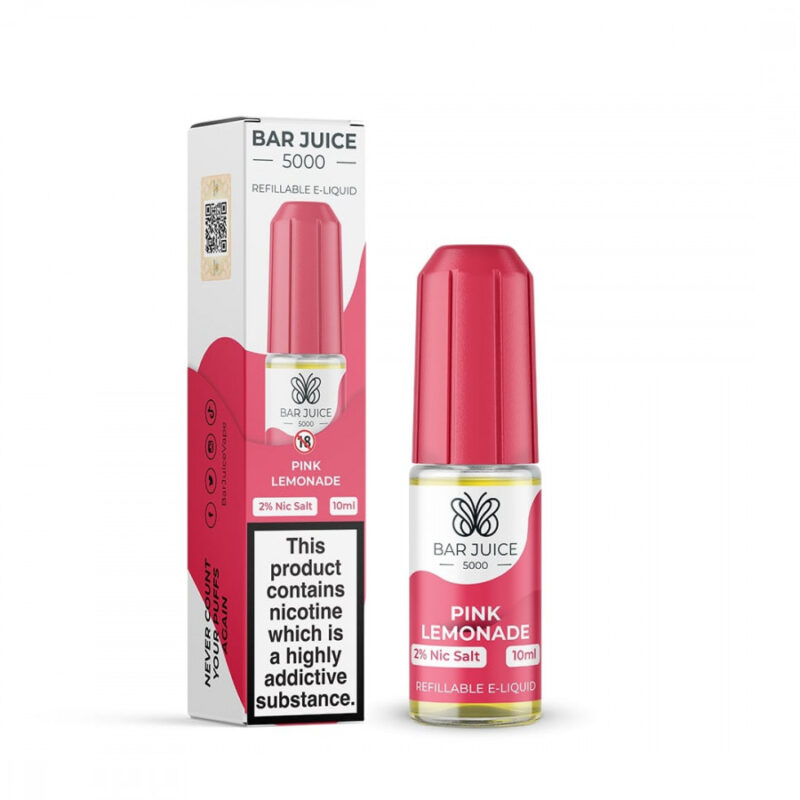 Bar Juice 5000 10Ml Pink Lemonade Flavour (10Mg Nic Salt)