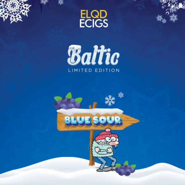 Elqd Ecigs Baltic 50Ml Blue Sour Flavour Free Base