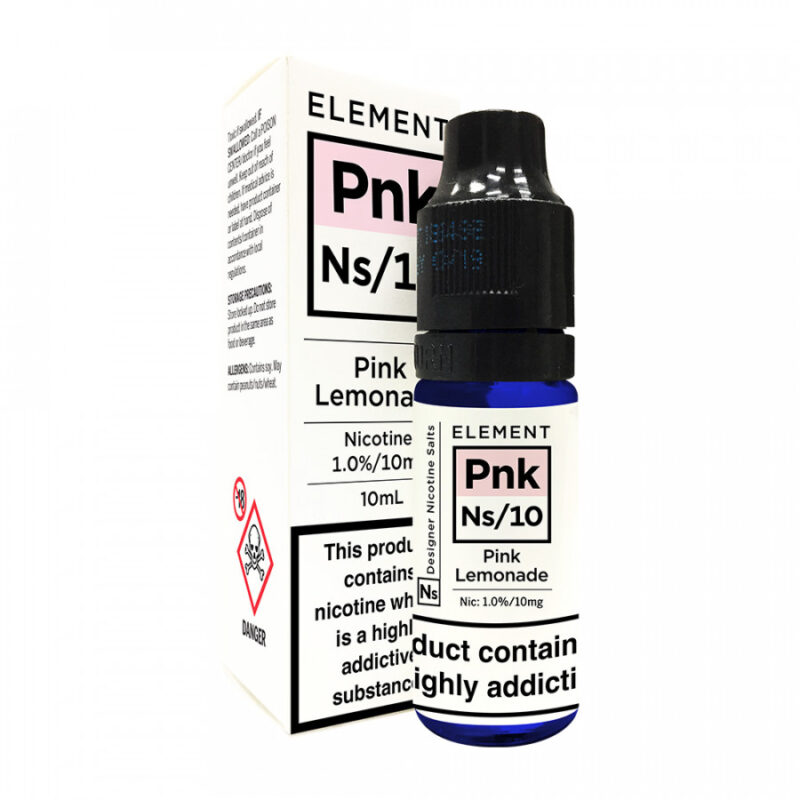 Element 10Ml Pink Lemonade Flavour (10Mg Nic Salt)