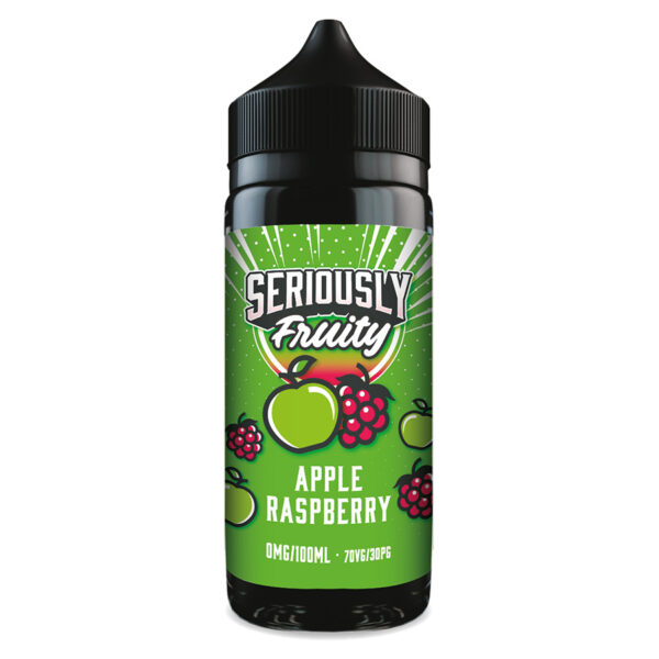 Seriously Fruity 100Ml Apple Raspberry Flavour Free Base