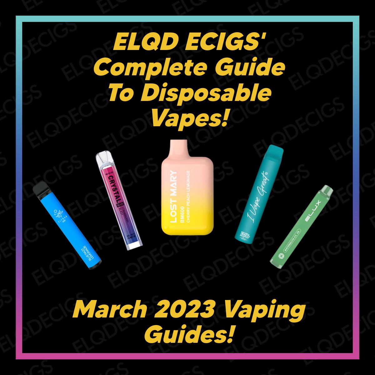 Read More About The Article How Many Cigarettes Are In My Disposable Vape? Elqd Ecigs’s March 2023 Complete Guide To Disposable Vapes!