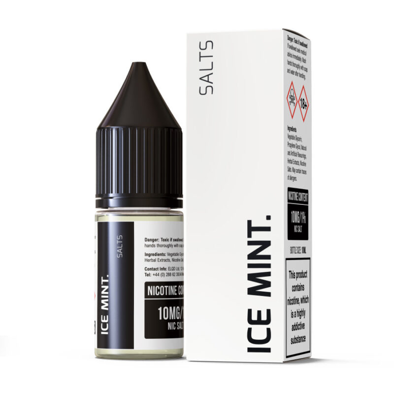 Elqd Ecigs 10Ml Ice Mint Flavour (10Mg Nic Salt)