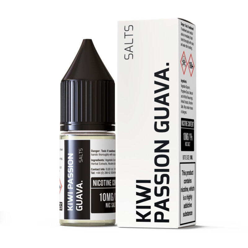 Elqd Ecigs Eliquid 10Ml Kiwi Passion Fruit Quava Flavour 10Mg Nic Salts