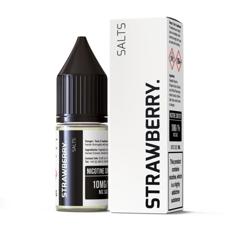 Elqd Ecigs 10Ml Strawberry 10Mg Nic Salts