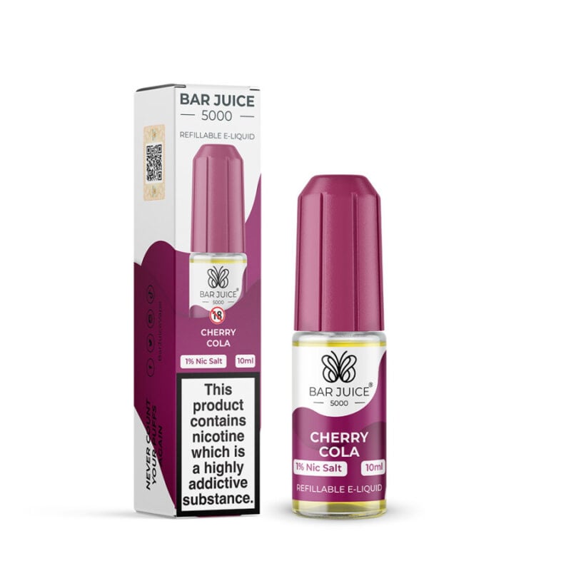 Bar Juice 5000 Cherry Cola Flavour (10Mg Nic Salt) (10Ml)