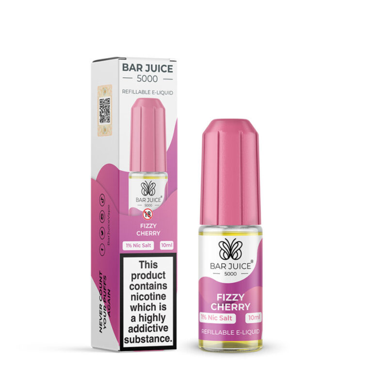 Bar Juice 5000 - Fizzy Cherry Flavour (10Mg Nic Salt) (10Ml)