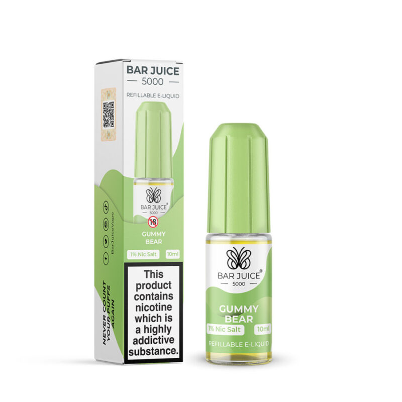 Bar Juice 5000 Gummy Bear Flavour (10Mg Nic Salt) (10Ml)