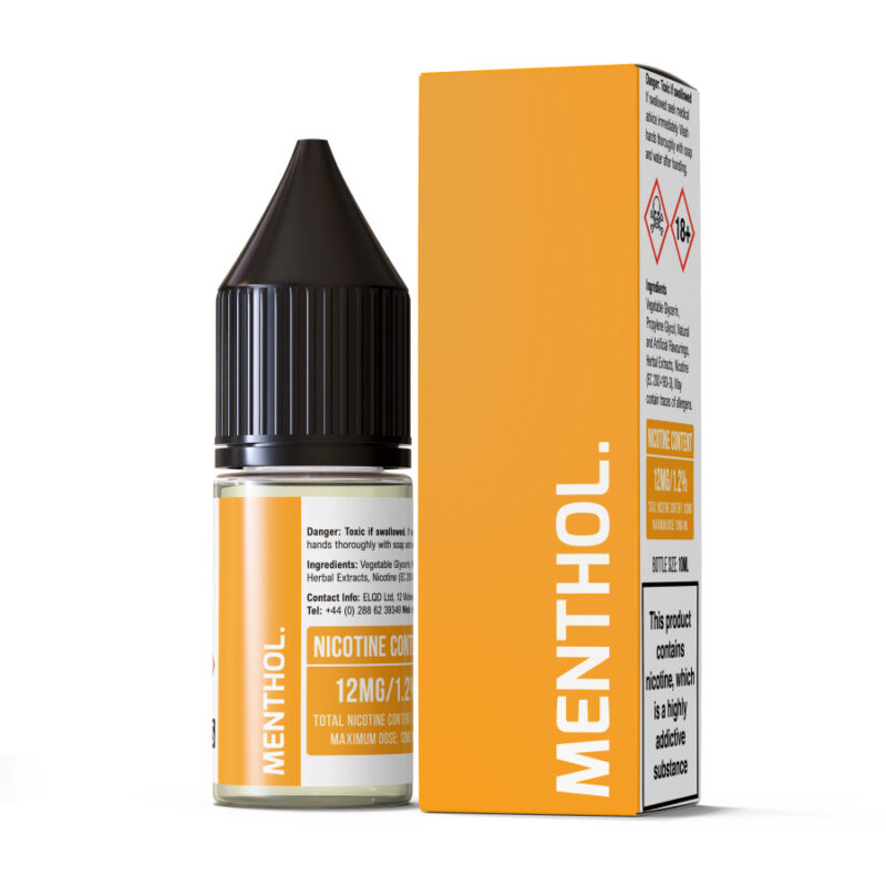 Elqd Ecigs Vape Liquid 10Ml Menthol Flavour 12Mg