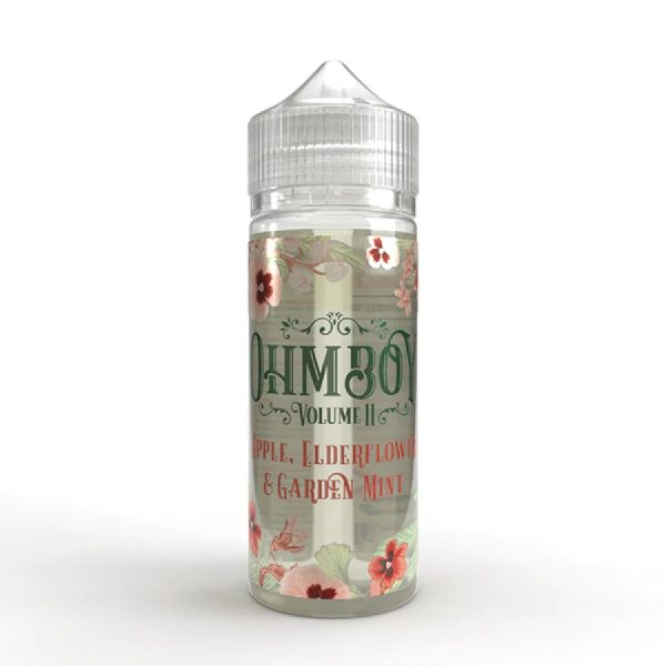 Ohm Boy Vol. 2 Apple, Elderflower &Amp; Garden Mint Flavour (100Ml) 0Mg