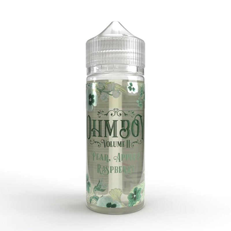 Ohm Boy Vol. 2 Pear, Apple &Amp; Raspberry Flavour (100Ml) 0Mg