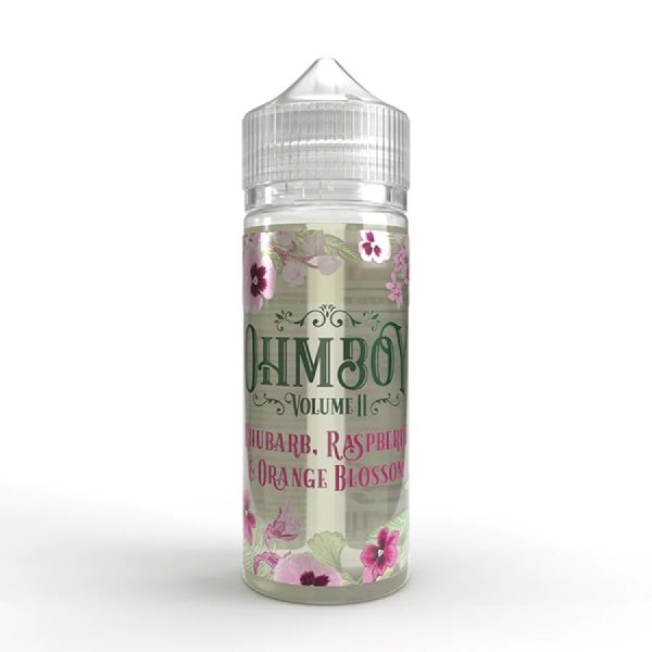 Ohm Boy Vol. 2 Rhubarb, Raspberry &Amp; Orange Blossom Flavour (100Ml) 0Mg