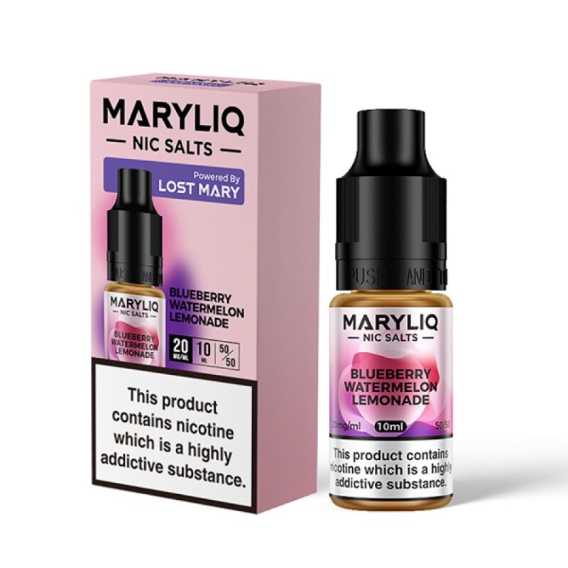 Maryliq Blueberry Watermelon Lemonade Flavour 20Mg Nic Salt 10Ml