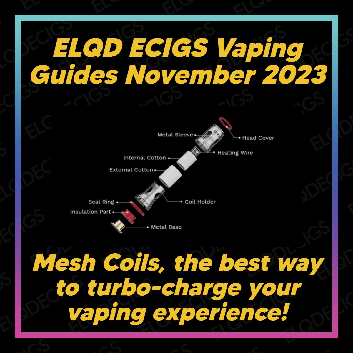 Mesh Coils, The Best Way To Turbo Charge Your Vaping Experience!