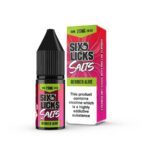 Six Licks Salts - Berried Alive Strawberry Guava watermelon 10mg Nic Salt) (10ml)