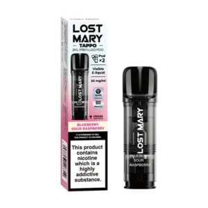 Blueberry Sour Raspberry – Lost Mary Tappo Pods (2 Pack)