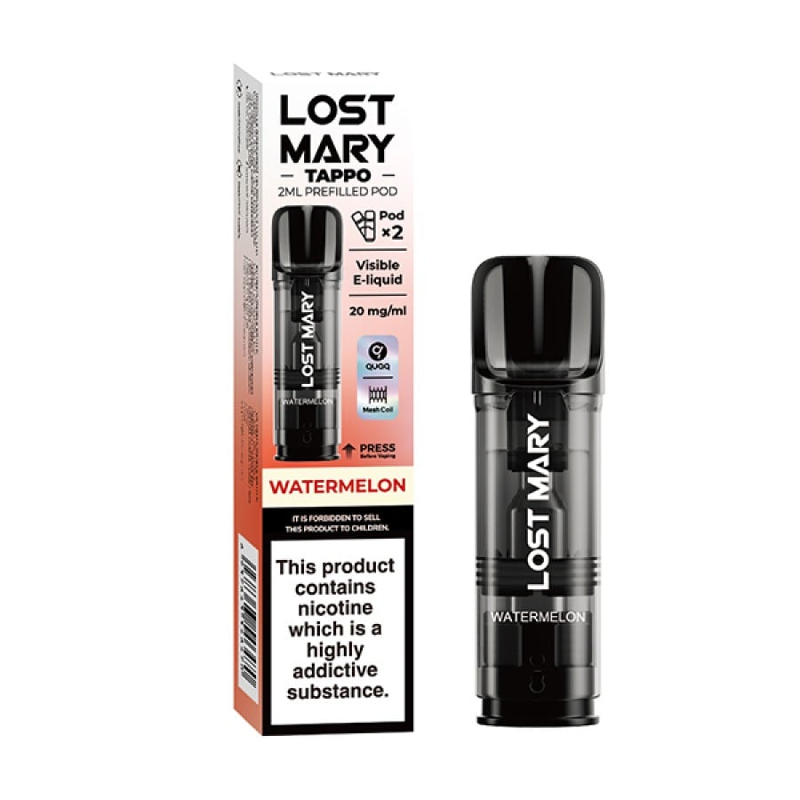 Watermelon Lost Mary Tappo Pods 2 Pack