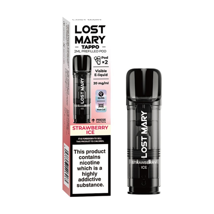 Strawberry Ice Lost Mary Tappo Pods 2 Pack