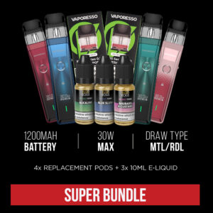 Super bundle, discounted Vaporesso Xros Pro Kit