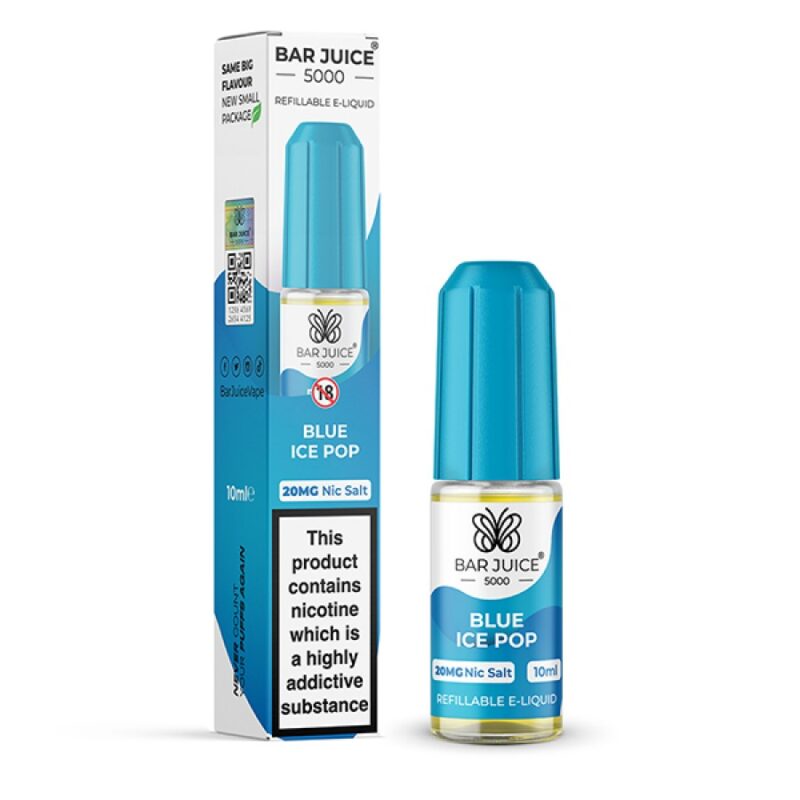 Blue Ice Pop (20Mg Nic Salt) - Bar Juice 5000