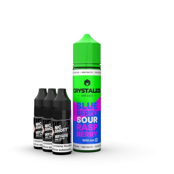 Blueberry Sour Raspberry Crystalize Longfill E-Liquid