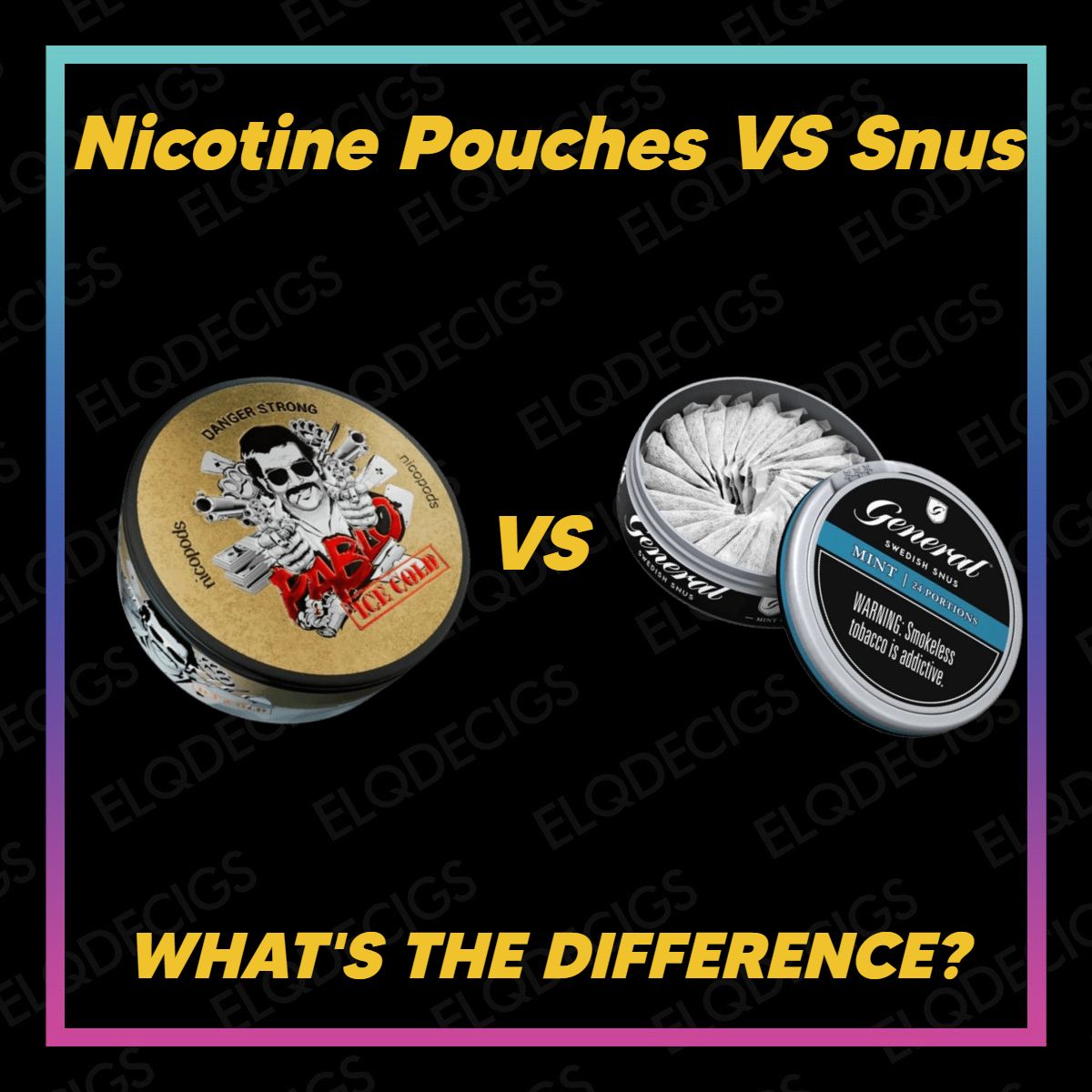 Nicotine Pouches Vs Snus