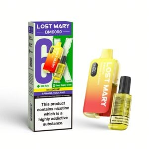 Banana Volcano – Lost Mary BM6000 Disposable Vape Kit