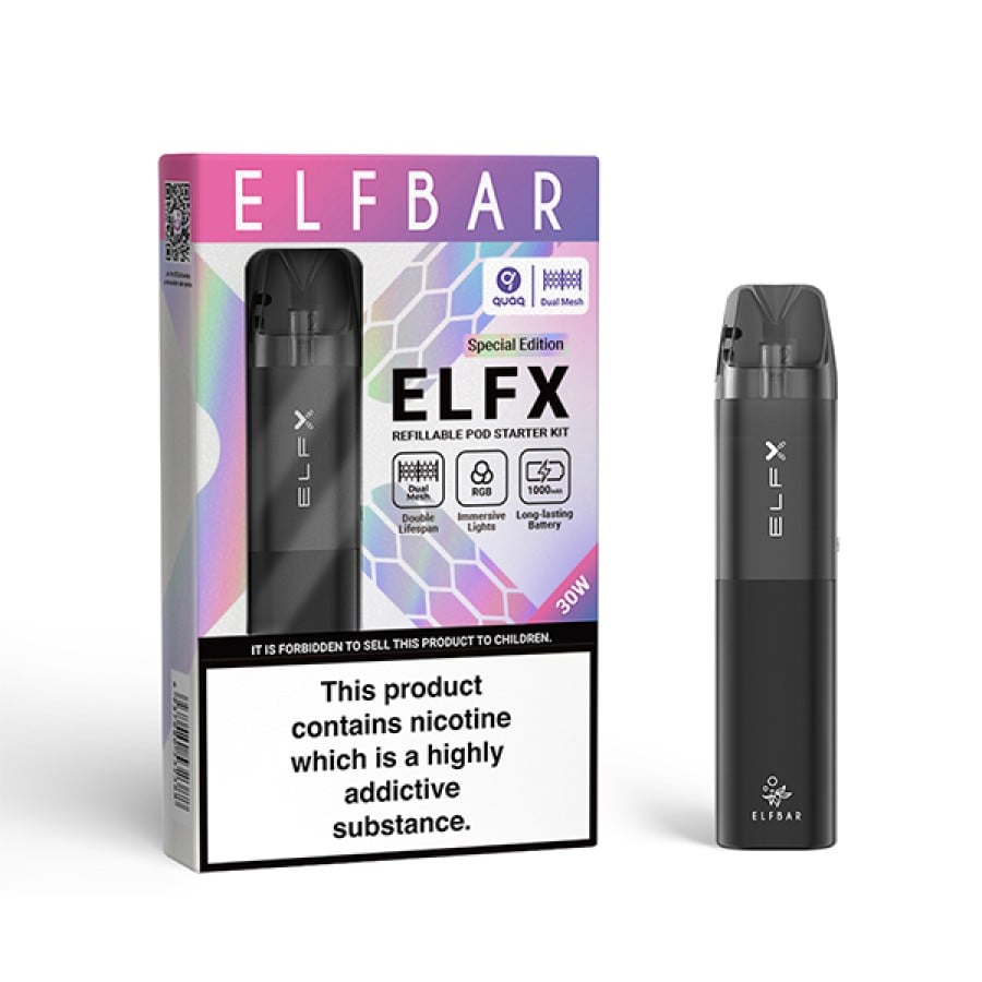 Elf Bar Elfx Pod Kit (Black)