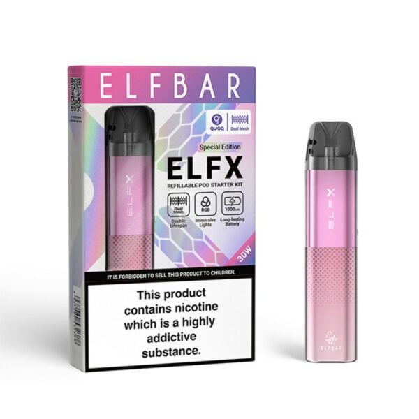 Elf Bar Elfx Pod Kit (Pink)