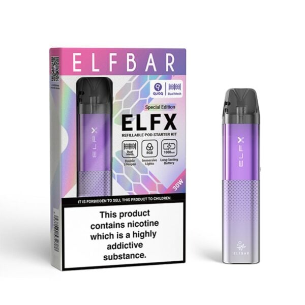Elf Bar Elfx Pod Kit (Purple)