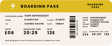 Free Boarding Pass Ticket Vector 1