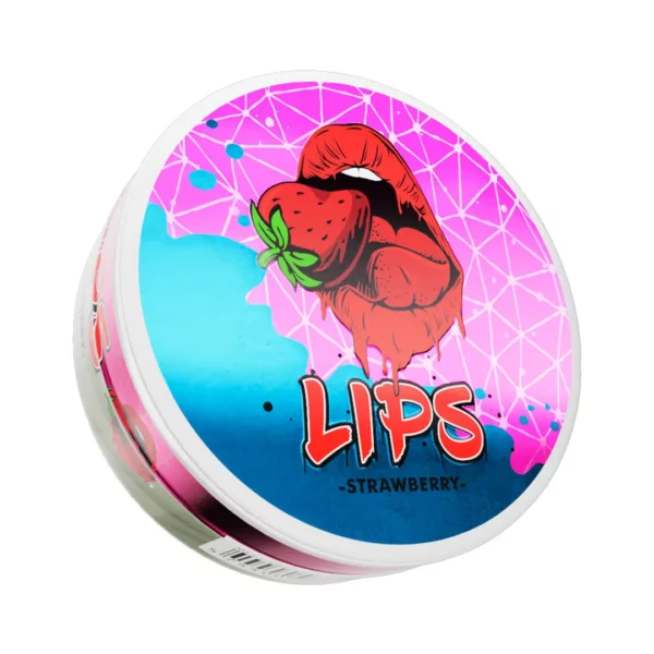 Lips Strawberry Nicotine Pouches