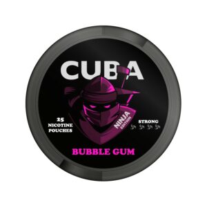 Bubble Gum (30mg) – CUBA Ninja Nicotine Pouches