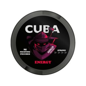 Energy (30mg) – CUBA Ninja Nicotine Pouches