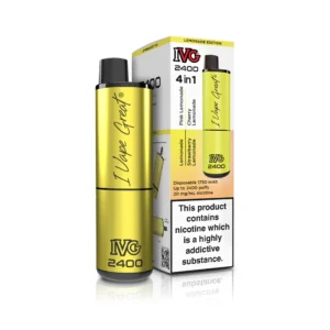 Lemonade Edition – IVG 2400 Disposable Vape