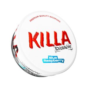 Blue Raspberry (16.5mg) – Killa Nicotine Pouches