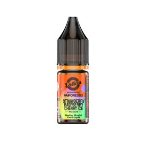 Strawberry Raspberry Cherry Ice (10mg Nic Salt) – Deliciu v2