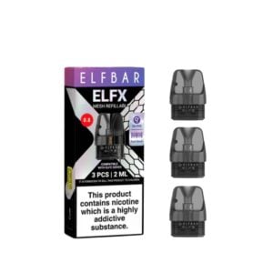 Elf Bar ELFX Mesh Pods (0.8ohm) (3 Pack)