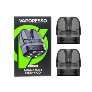 Vaporesso Luxe X Mesh Pods (0.8ohm) (2 Pack)