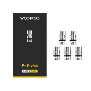 VooPoo PnP-VM6 Mesh Coils (0.15ohm) (5 Pack)