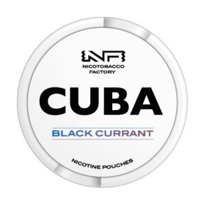 Black Currant Cuba White Nicotine Pouches