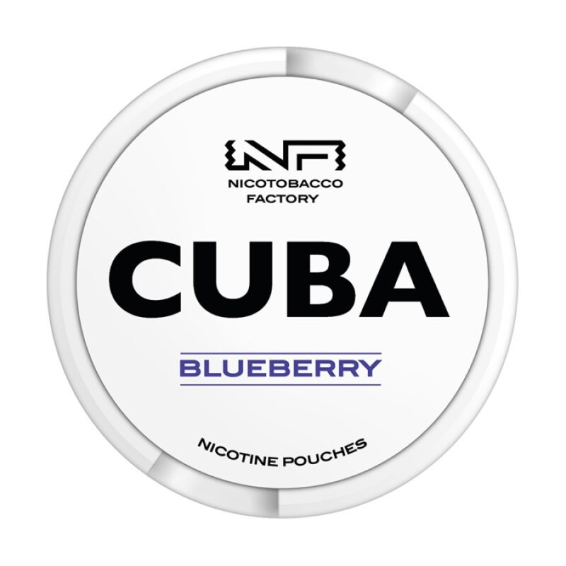 Blueberry Cuba White Nicotine Pouches