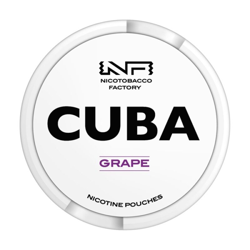 Grape Cuba White Nicotine Pouches