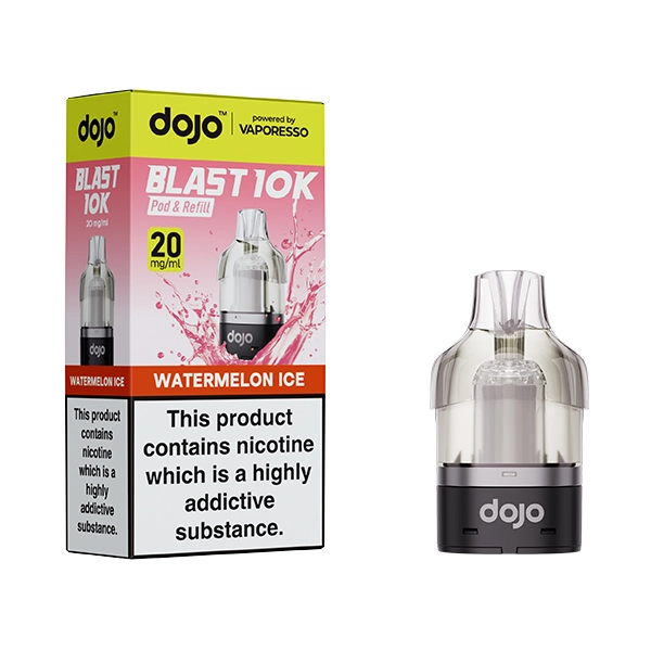 Vaporesso20Dojo2010K20Replacement20Prefilled20Pods20-20Watermelon20Ice.webp Watermelon Ice Dojo 10K Pods