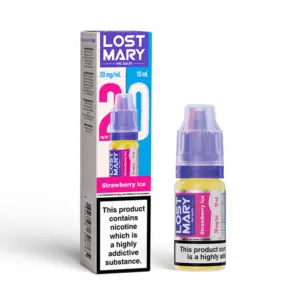 Strawberry Ice Lost Mary Nicotine Salt E-Liquid 20mg